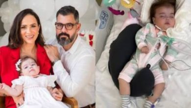 Após ser alvo de ataques por trabalhar com a filha na UTI, esposa de Juliano Cazarré rebate: ‘Um absurdo’