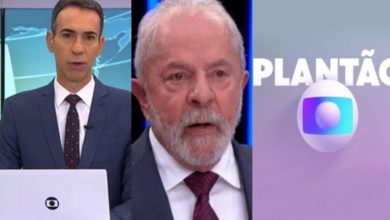 César Tralli entra com plantão ao vivo na Globo e traz notícia crucial sobre presidente Lula