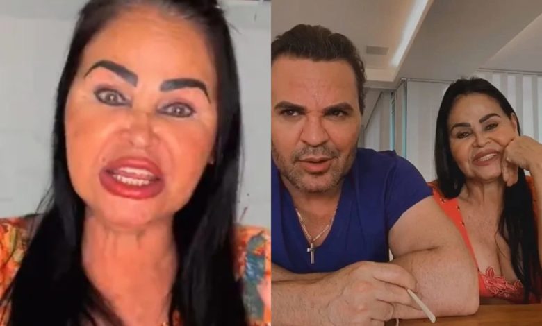 Mãe de Eduardo Costa rebate críticas após surgir com visual bizarro