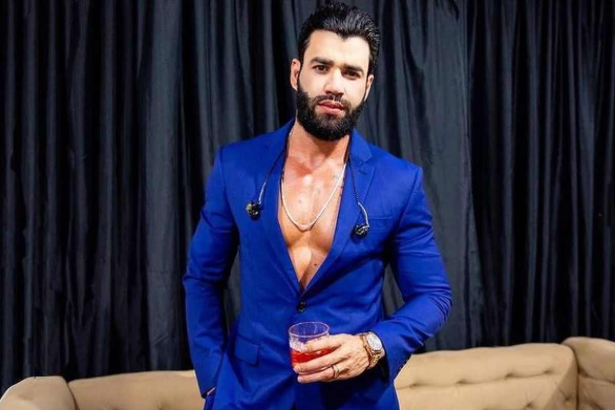 O cantor Gusttavo Lima se prepara para lançar a nova fragrância (Foto: Instagram)