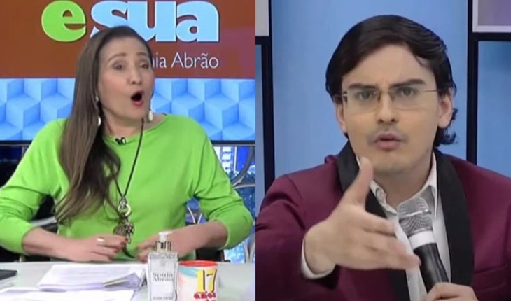 Dudu Camargo acusa Sonia Abrão de ter mantido caso amoroso com colega da RedeTV!: ‘você sabia disso?’