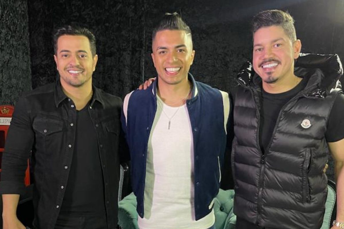 Raffa Augusto e a dupla Henrique e Diego lançam colaboração (Foto: Divulgação)