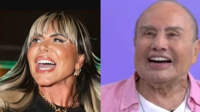 Dentista ataca Gretchen e Stênio Garcia por harmonização e cantora reage