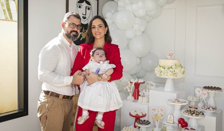 Juliano e Letícia Cazarré anunciam gravidez e Maria Guilhermina perde o posto de filha caçula