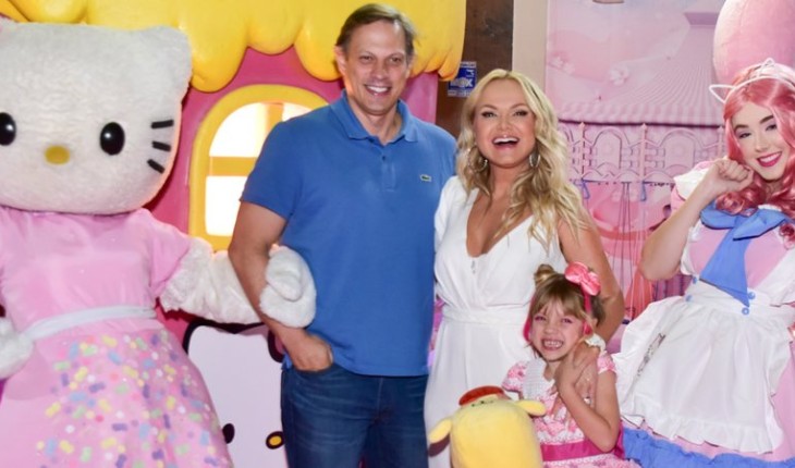 Filha de Eliana recebe festa luxuosa de aniversário e linda declaração da mãe: ‘meu milagrinho’