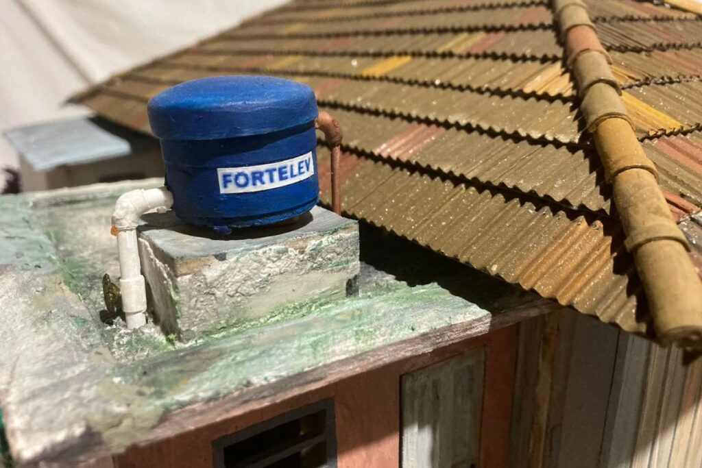 Detalhes da miniatura (Foto: Arquivo Pessoal)