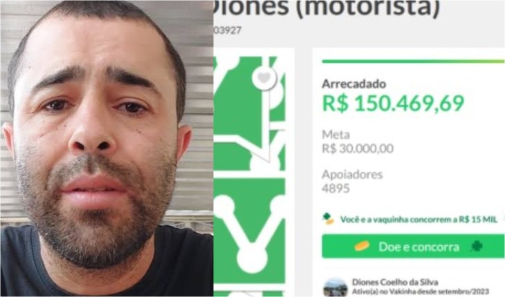 Vaquinha do motorista que atropelou Kayky Brito já passou dos R$ 150 mil e continua recebendo doações