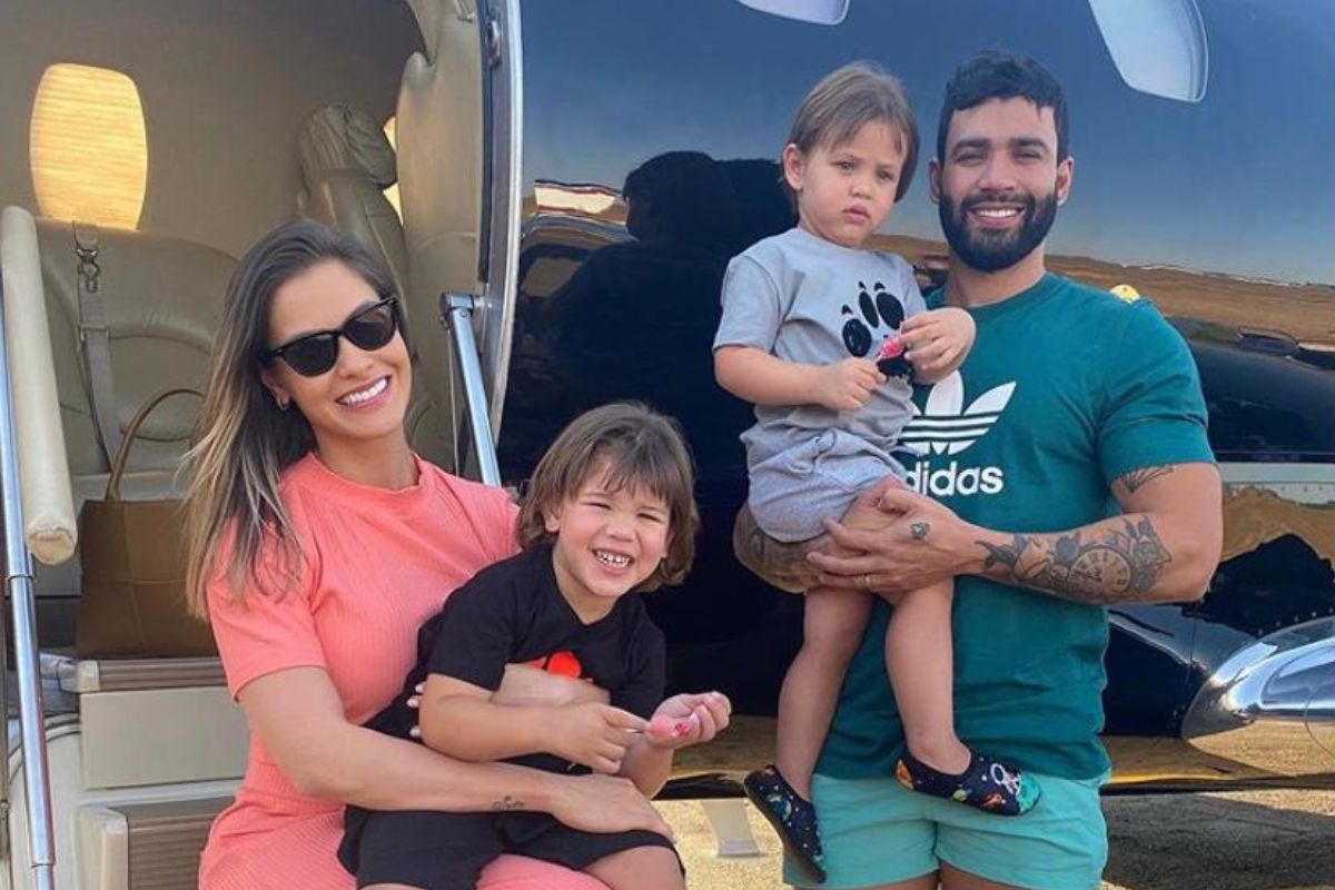 Filhos de Gusttavo Lima levam vida luxuosa (Foto: Reprodução/Instagram)