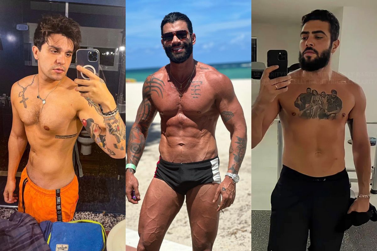 Veja 10 vezes que cantores sertanejos elevaram a temperatura com fotos sensuais (Foto: Reprodução/Instagram)