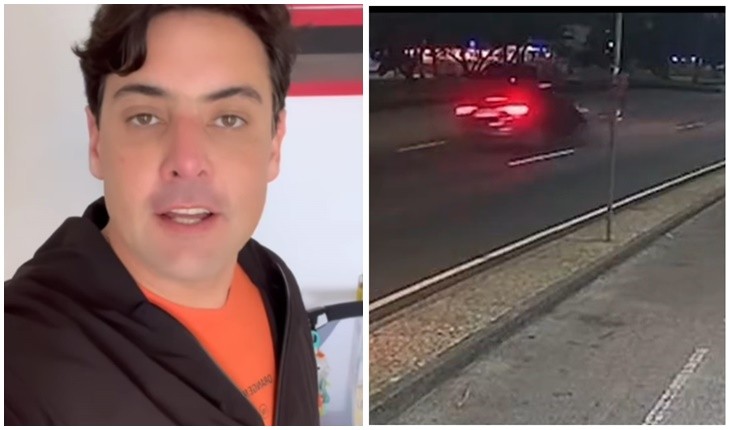 Bruno de Luca reagiu a atropelamento, mas não sabia que era Kayky Brito; ator enviou mensagem ao amigo