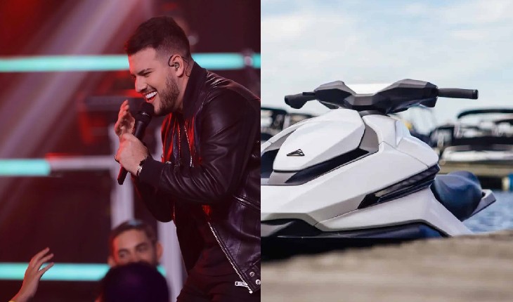 Cantor sertanejo sofre acidente ao bater jet ski contra outro e detalhes são expostos: ‘bateu a cabeça’