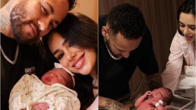 Pai presente, Neymar dá banho na filha na maternidade e exibe foto nas redes sociais