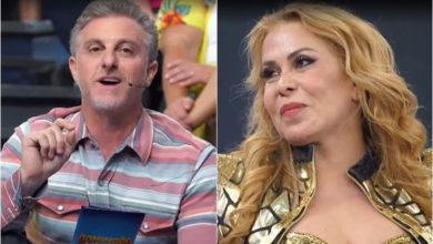 ‘Sofreu muito’: Luciano Huck recebe Joelma no Domingão, após cantora se recuperar de problemas de saúde