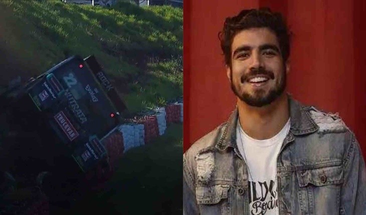 Caio Castro sofre forte acidente durante corrida de caminhão; estado de saúde do ator é divulgado