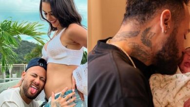 Primeiras fotos da filha de Neymar e Bruna Biancardi são divulgadas e encantam; menina se chama Mavie