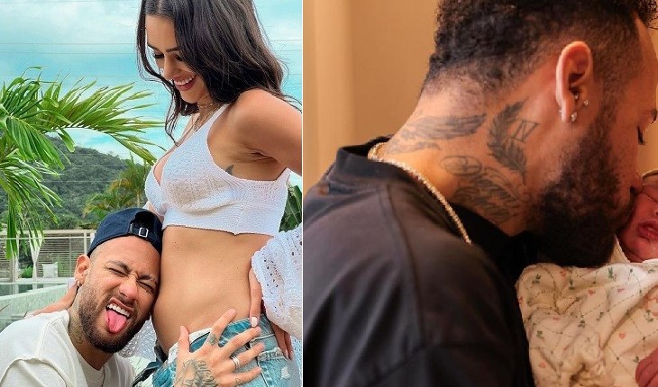 Primeiras fotos da filha de Neymar e Bruna Biancardi são divulgadas e encantam; menina se chama Mavie