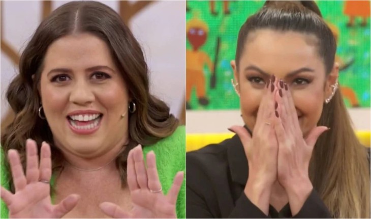 Patrícia Poeta decide quebrar regra da Globo após ida ao Domingão com Huck e Tati Machado revela segredo