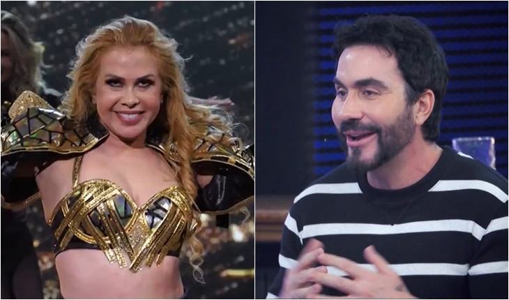 Após problemas de saúde, Joelma reaparece no Domingão e recebe mensagem especial de Fábio de Melo