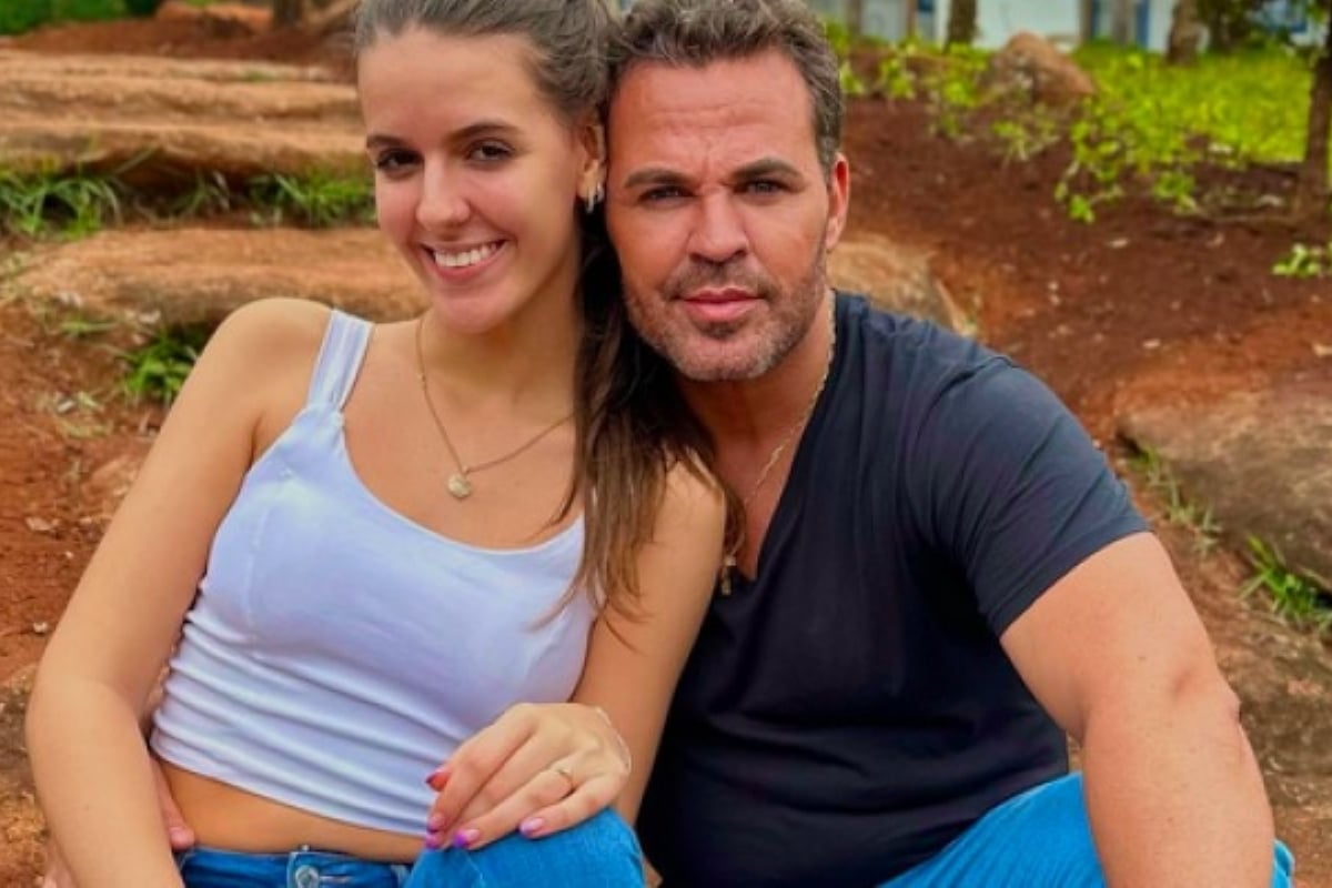 Eduardo Costa publica foto inédita com a filha (Foto: Reprodução/Instagram)