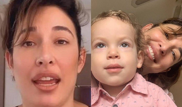 Lembra da atriz Gisele Itié? Atriz compartilhou cliques e vídeos ao lado do filho com mensagem inspiradora