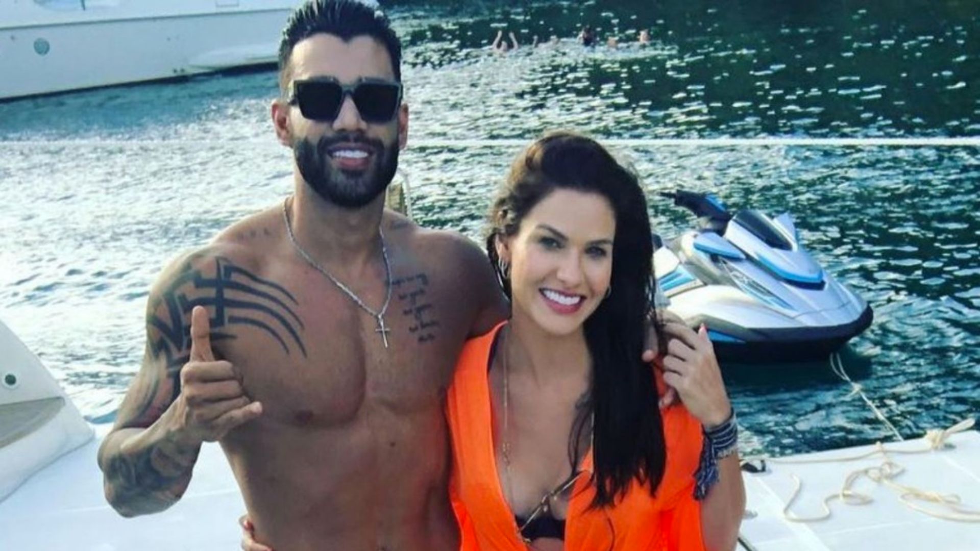 Gusttavo Lima e Andressa Suita voltaram em 2021 (Foto: Reprodução/Instagram)