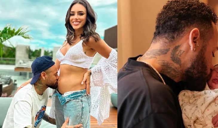 Nasce filha de Neymar, jogador posta primeiras fotos e público fica encantado: ‘linda’