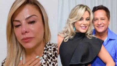 Poliana Rocha, esposa de Leonardo, pede orações nas redes sociais: ‘isso é horrível’