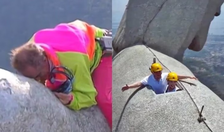 Renato Aragão, aos 88 anos, implora por milagre ao voltar para os braços do Cristo Redentor