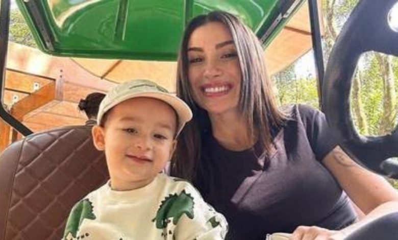 Bianca Andrade e o filho deixam hospital após acidente de carro