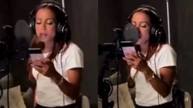 Anitta é flagrada cantando sem efeitos e resultado deixam internautas incrédulos, vídeo