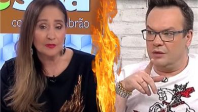 Vídeo mostra climão no Teleton: Sonia Abrão e Felipeh Campos se encontram no SBT e clima fica tenso