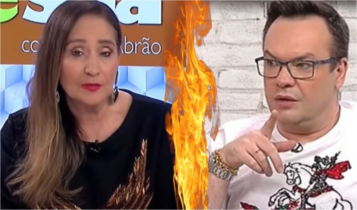 Vídeo mostra climão no Teleton: Sonia Abrão e Felipeh Campos se encontram no SBT e clima fica tenso