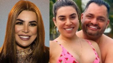 Naiara Azevedo teri vídeos em que aparece apanhando do ex-marido