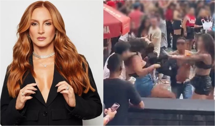 Vídeo: mulheres brigam em show de Claudia Leitte enquanto ela canta Extravasa