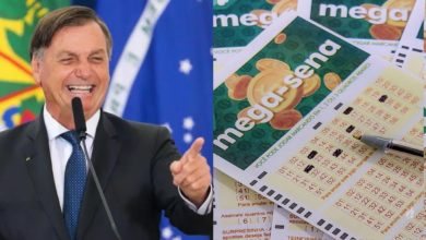 Bolsonaro ganha prêmio da Mega-Sena