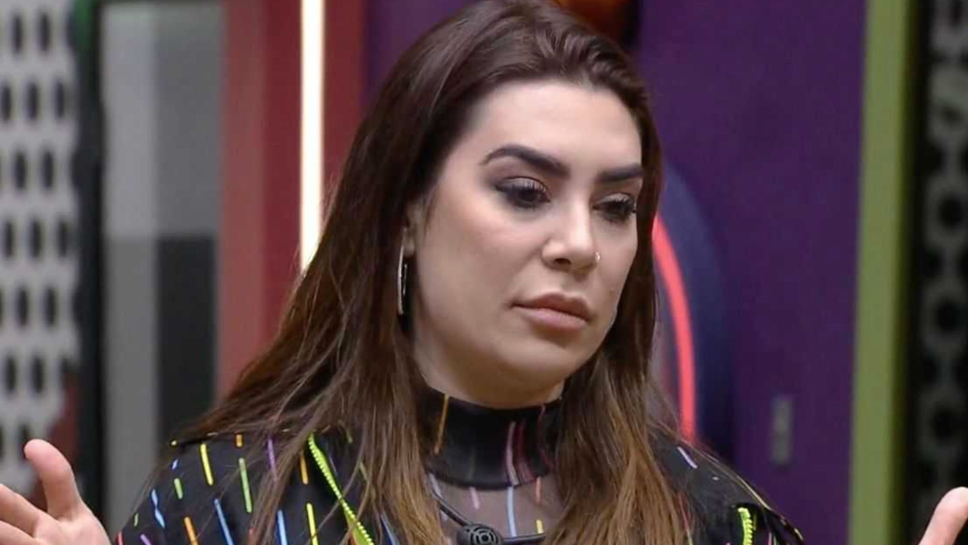 Naiara Azevedo solicita medida protetiva contra ex-marido (Foto: Reprodução/TV Globo)