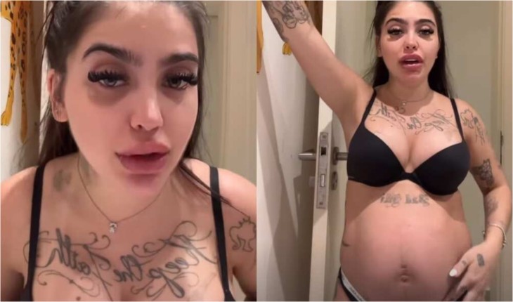 MC Mirella fica irritada ao ser questionada em sua função materna por vender fotos sensuais na internet