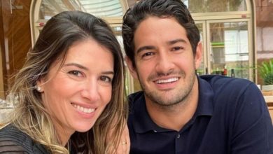 Vídeo: Rebeca Abravanel faz chá revelação ao vivo no Teleton e conta o sexo do bebê com Alexandre Pato