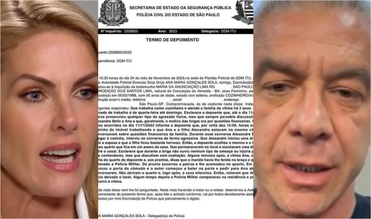 ‘Nunca houve agressão’: marido de Ana Hickmann divulga documento no Instagram e aponta suposta reviravolta