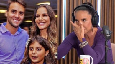 Ivete Sangalo não se segura e vai às lágrimas ao contar frase que ouviu do filho