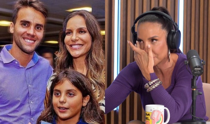 Ivete Sangalo não se segura e vai às lágrimas ao contar frase que ouviu do filho