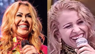 Em rede nacional, Joelma não esconde decepção após passado vir à tona em vídeo durante homenagem