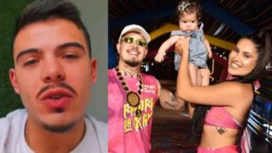 Thomaz Costa detona MC Jottapê e Estefany Boro por levarem bebê de cinco meses à Farofa da Gkay