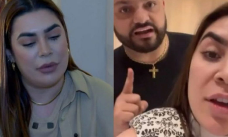 Ao Fantástico, Naiara Azevedo mostra registro de marido sendo agressivo; video