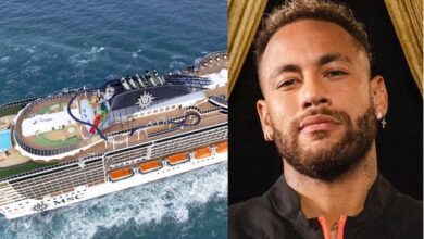 Briga acaba em tragédia em navio usado por Neymar e homem cai em alto mar; vídeo mostra início das buscas