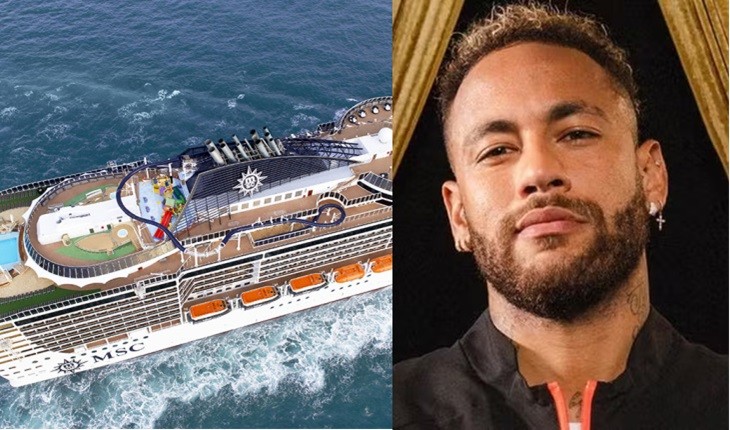 Briga acaba em tragédia em navio usado por Neymar e homem cai em alto mar; vídeo mostra início das buscas