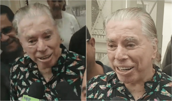 Vídeos mostram Silvio Santos sendo surpreendido por fãs na porta de sua mansão ao completar 93 anos