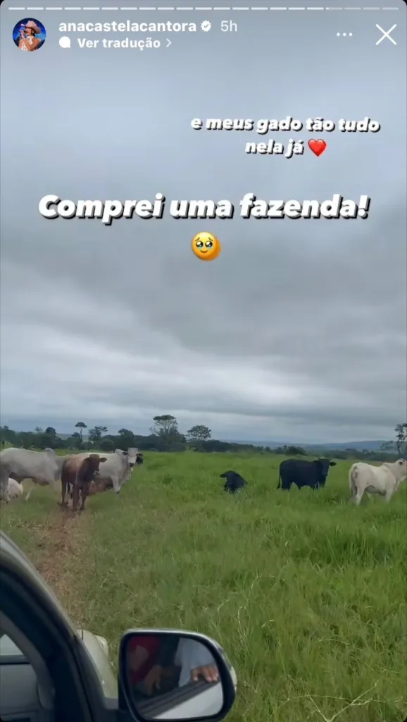 Fazenda de Ana Castela (Foto: Reprodução/Instagram)