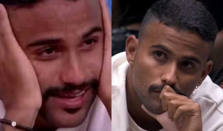 Lucas Pizane desaba em arrependimento ao descobrir o porquê de sua eliminação do BBB24: ‘Fui frouxo’