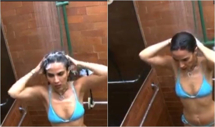 BBB24: por que esse vídeo de Wanessa no banho está dando o que falar?